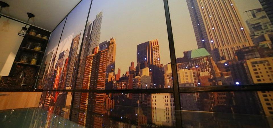 Как в Москве сделали кухню с видом на Манхэттен