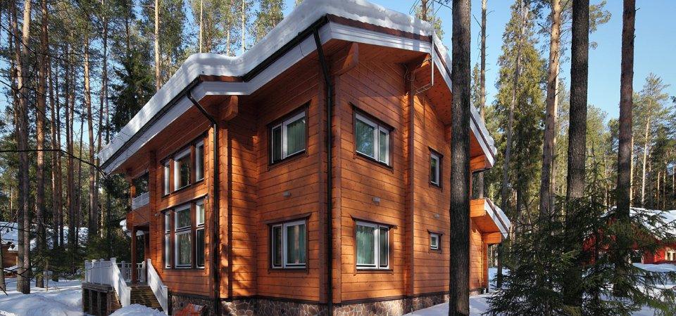 С привкусом кантри: дом из бруса в Перми