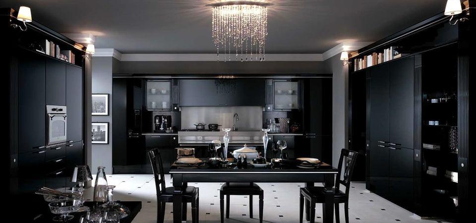 30 самых красивых чёрных интерьеров