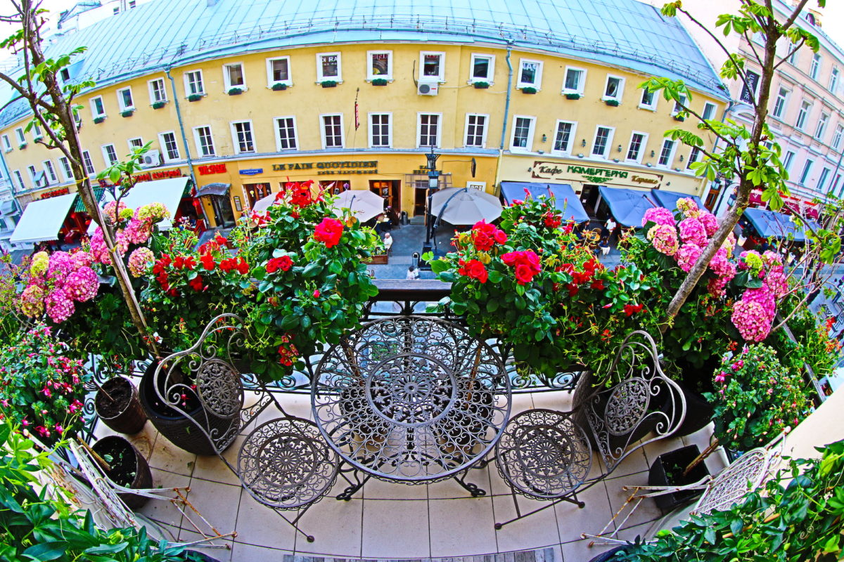 Самый красивый балкон Москвы