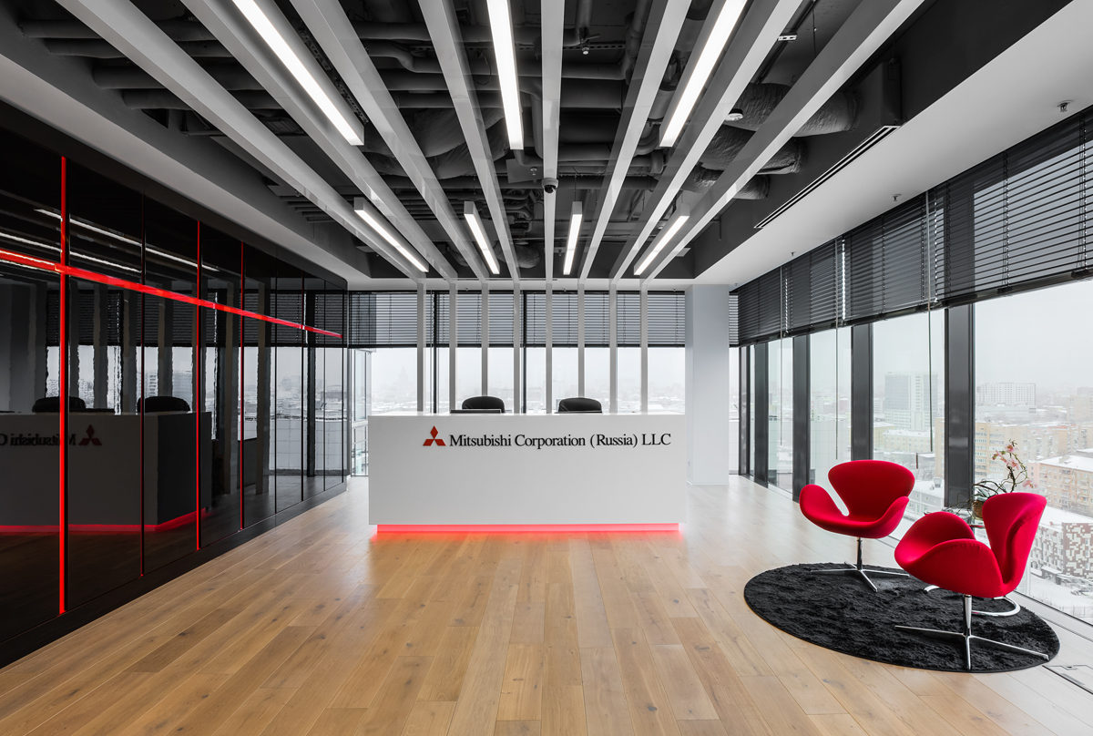 Офис компании Mitsubishi — для инноваторов, следующих традициям