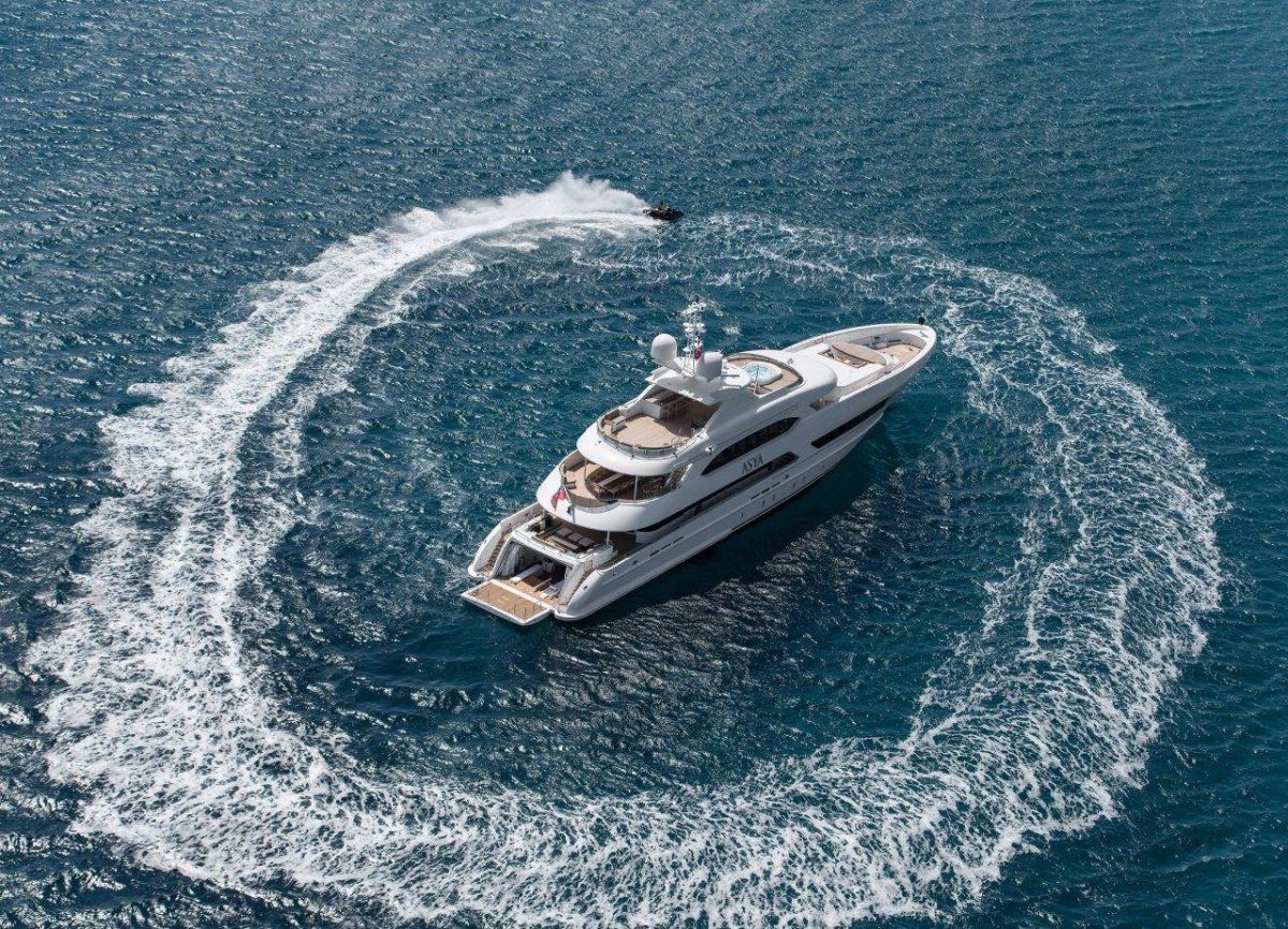 Впечатляющий дизайн: суперъяхта M/Y Asya приведёт в восхищение даже миллиардеров