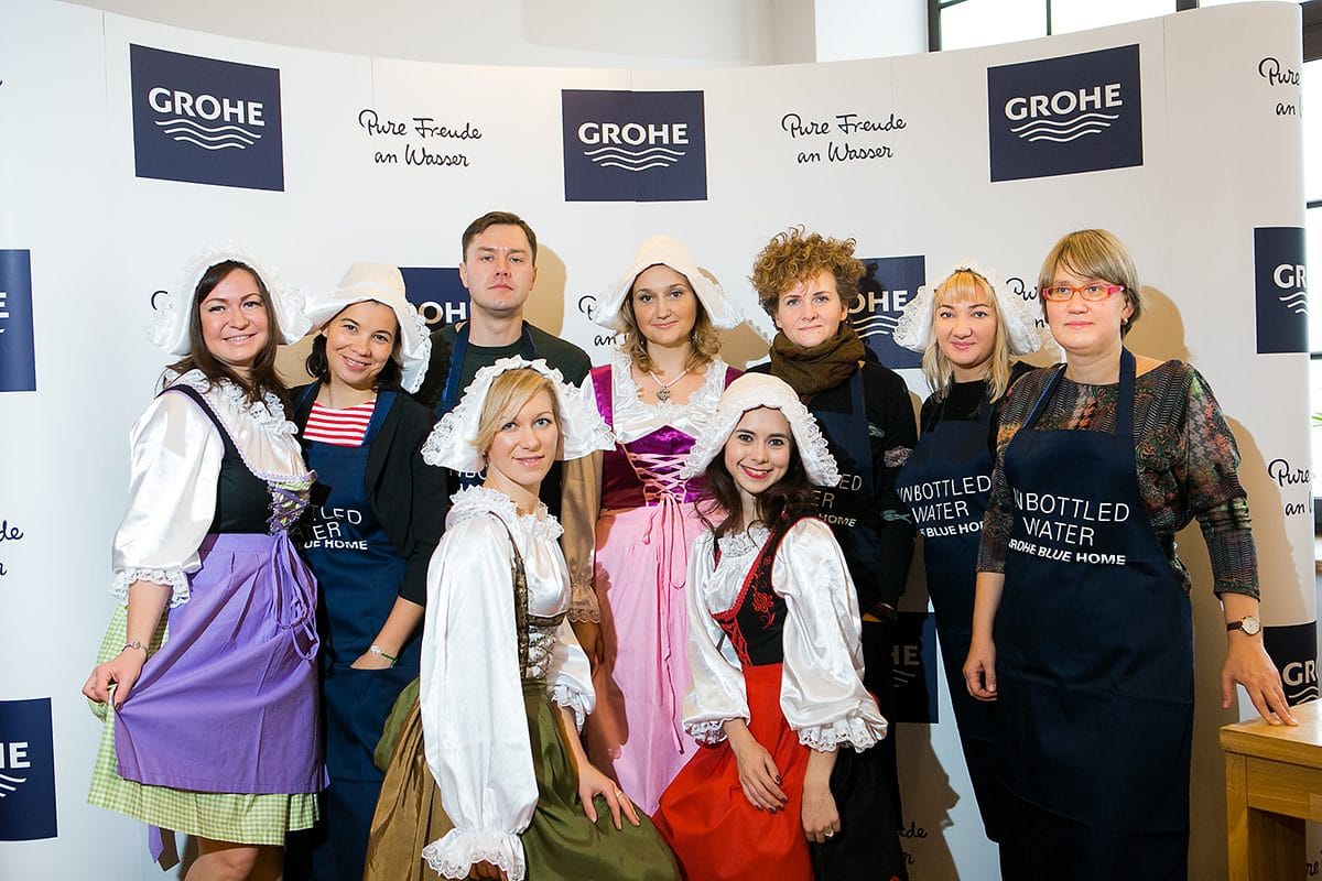 Новогодняя вечеринка от Grohe: сезон открыт