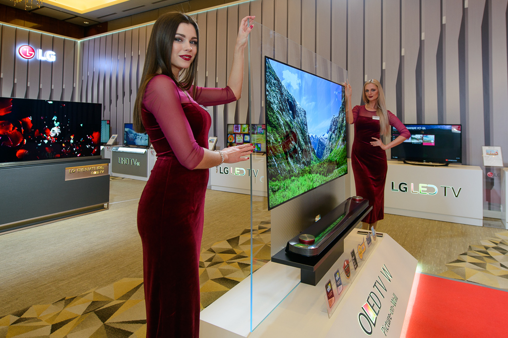 LG Electronics презентовала новые супертелевизоры