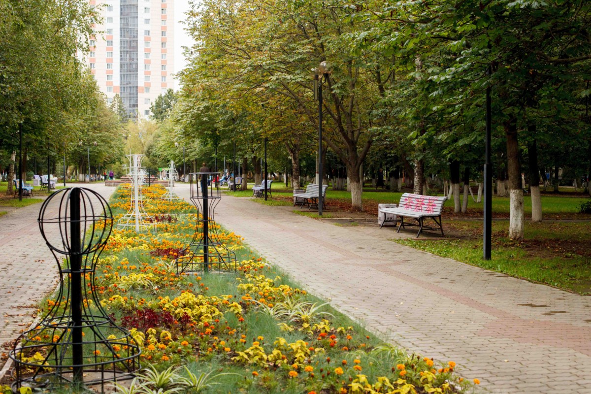 Ко дню города в Королёве появились арт-скамейки