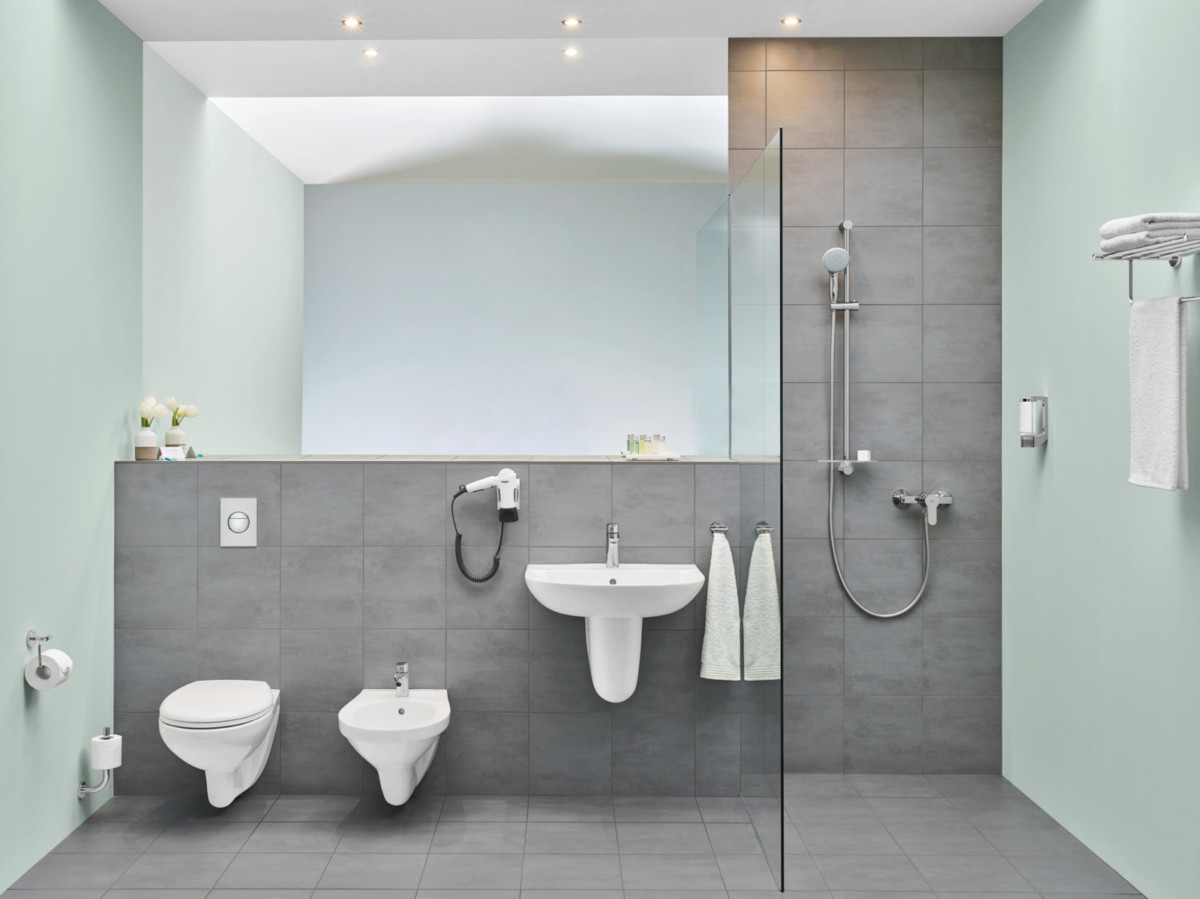 Компания Grohe выпустила коллекцию душевых поддонов