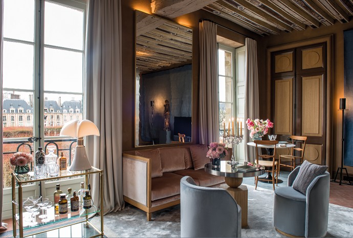В центре Парижа открылся отель Cour des Vosges