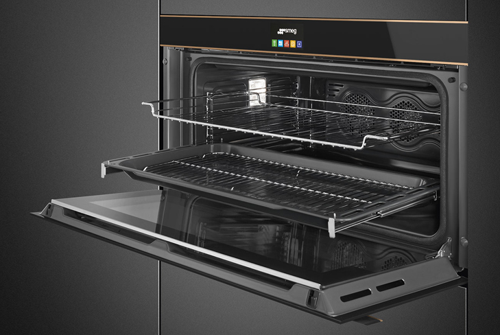 Новый духовой шкаф от компании Smeg можно встроить в гарнитур