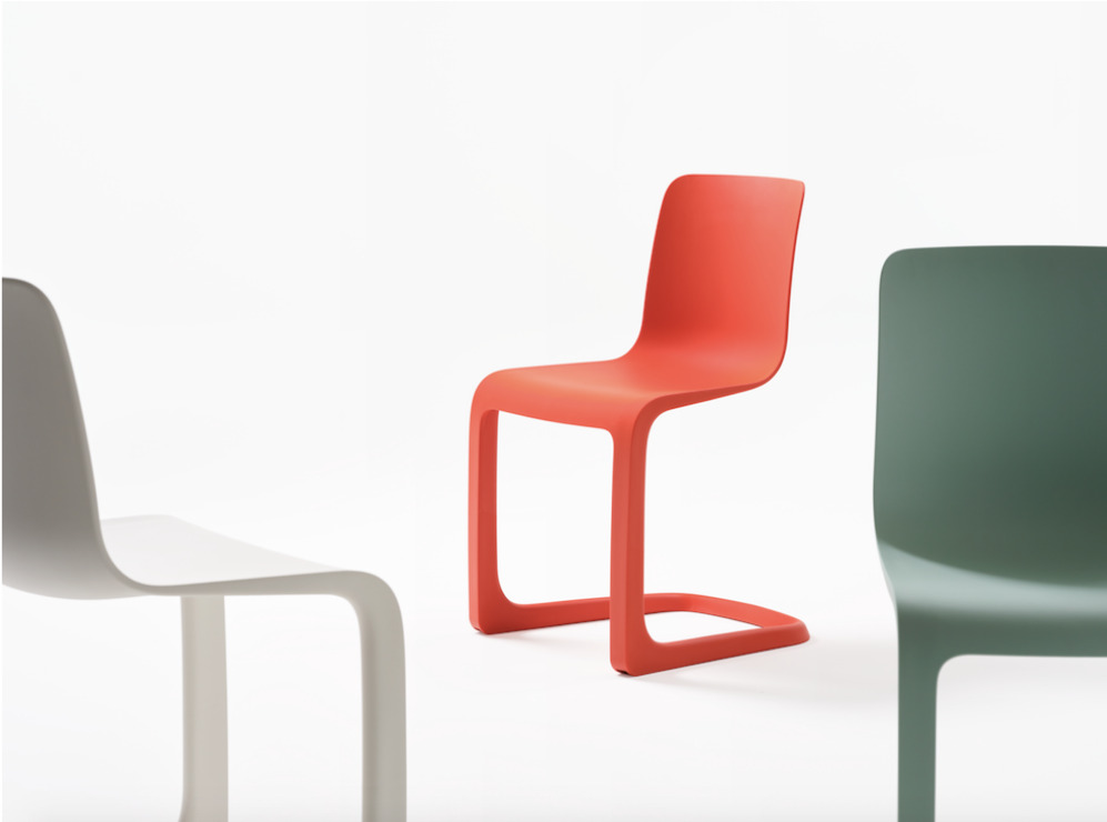 Vitra выпускает консольный стул от Джаспера Моррисона